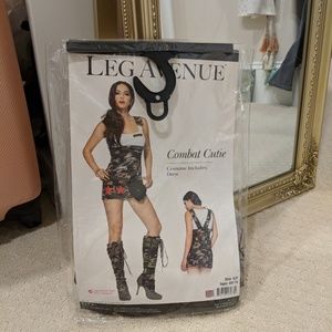 Leg Avenue halloween women costume combact cutie